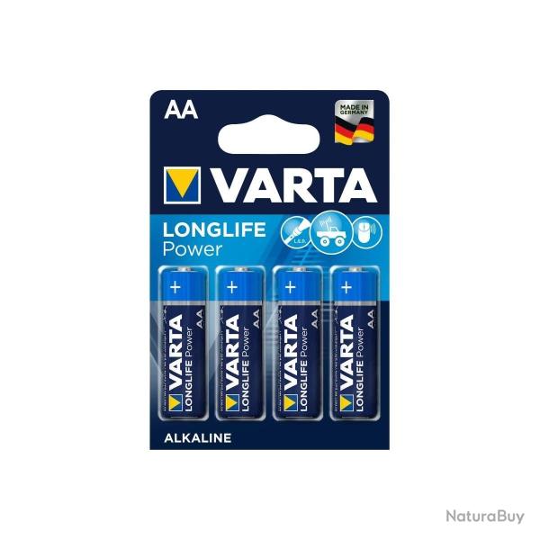 VARTA PILE LONGLIFE POWER AA/LR06 X4