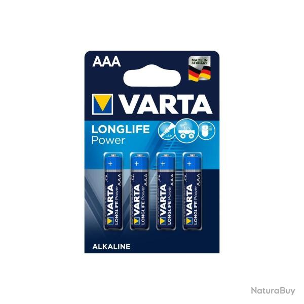 VARTA PILE LONGLIFE POWER AAA/LR03 X4