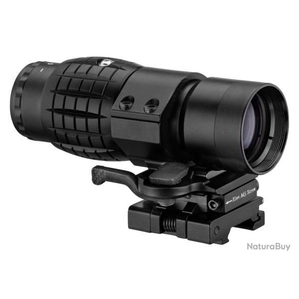 LANCER TACTICAL MAGNIFIER 1-3X AVEC MONTAGE BASCULANT