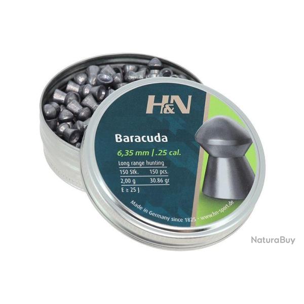 150 Plombs Baracuda 6.35mm H&N