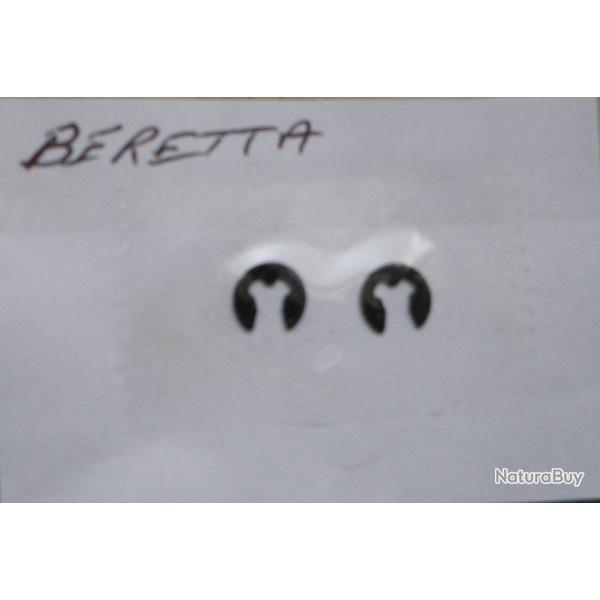 Pices dtaches pour pistolets- BERETTA - sries 70/71/74/ 76 (2 circlips extrieurs type E)