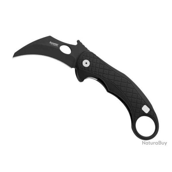 COUTEAU LIONSTEEL KARAMBIT L.E.ONE TOUT NOIR
