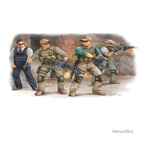 Protection de VIP Iraq 2009 1/35 | Trumpeter (0000 2996) - Maquette  monter