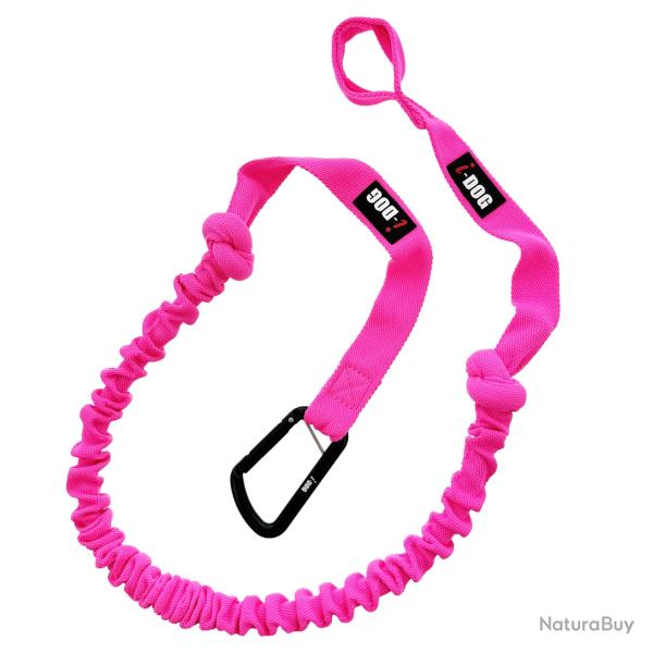 Longe de traction canicross ONE Rose I-DOG marque fran�aise