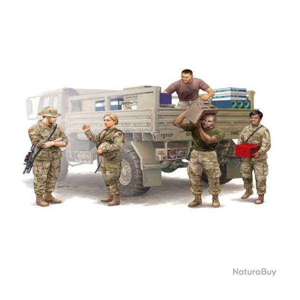 Modern US soldiers 1/35 | Trumpeter (0000 3005) - Maquette � monter