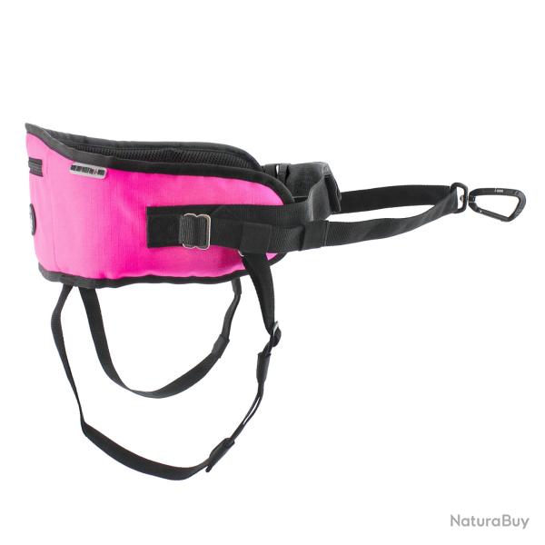 Baudrier Canicross ONE Rose I-DOG marque fran�aise