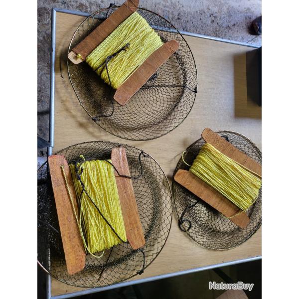 Vente 3 nasses �crevisses quasi neuve