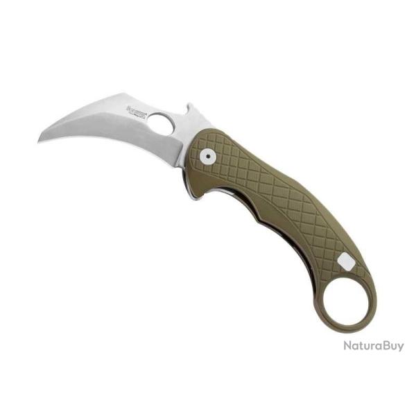 COUTEAU LIONSTEEL KARAMBIT L.E.ONE VERT
