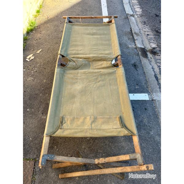 Lits de camp Am�ricains Militaire US lit Pico WW2 1939/1945 USA