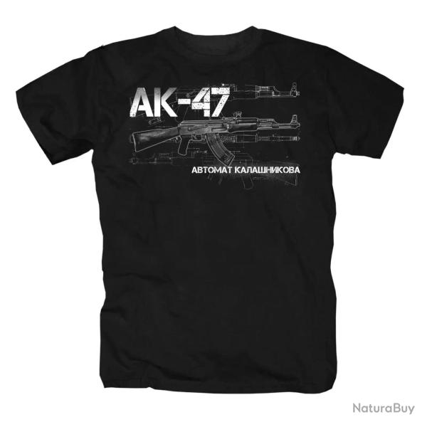 T shirt AK47 arm�e sovi�tique manches courtes
