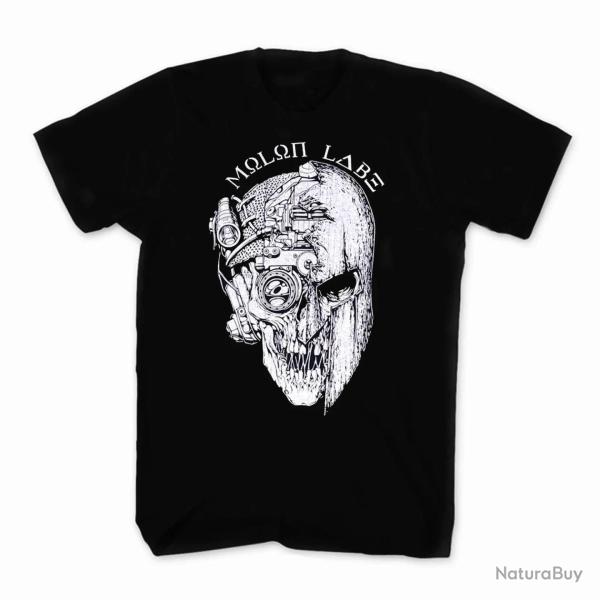 T Shirt Spartan Warrior Skull Military