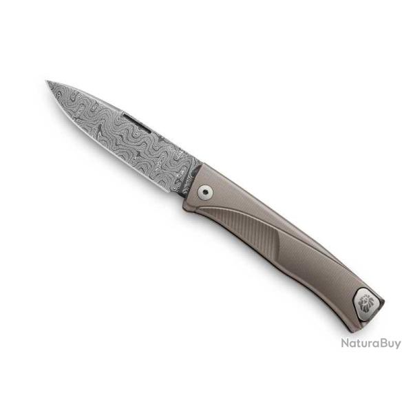 COUTEAU LIONSTEEL THRILL TITANIUM GRIS DAMAS