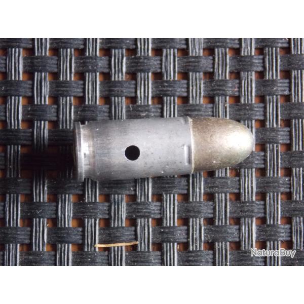 9X19 PARABELLUM  SUISSE -  ETUI ALU AVIONAL  - MARQUAGE MT 2 44