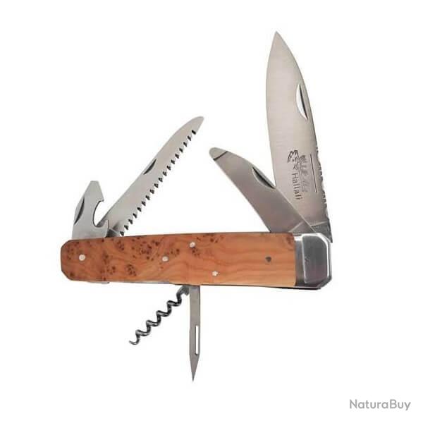 DC1986CAD Couteau de poche Douris Chastel " Hallali Chasse" 6 pices Genvrier