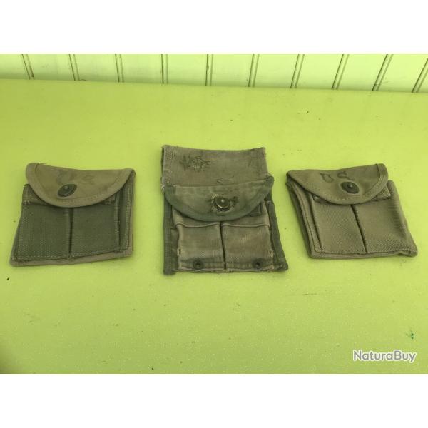 VENDU PAR LE-CUIRASSIER LOT N5   PORTES CHARGEUR EN TOILE VENDU  EN L'ETAT