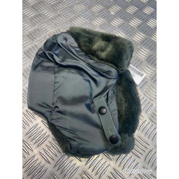 couvre tete bonnet casquette hiver pilote aviation us harris mfg taille s neuf