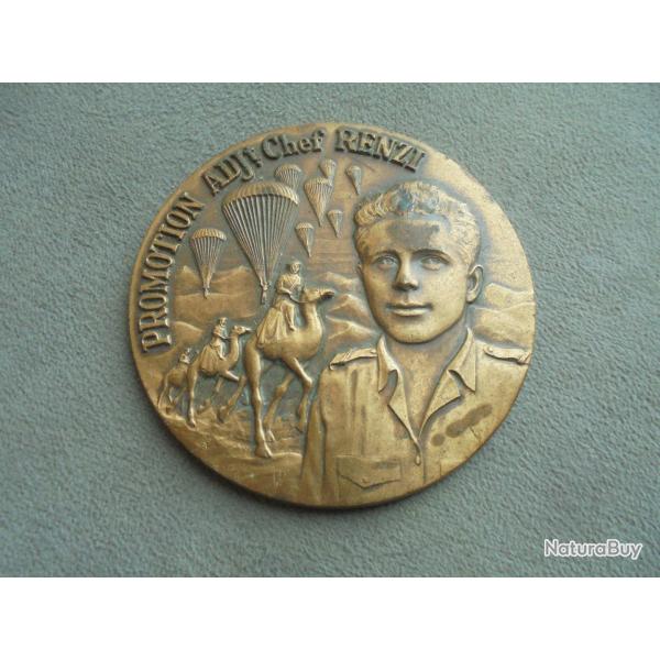 M�daille de Table 123� Promotion E.N.S.O.A. Adjt Chef RENZI 1987