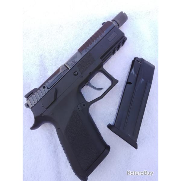 Cz P07, canon filet�, 9x19, couleur noire