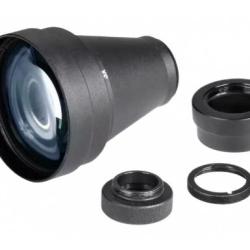 ENSEMBLE DE LENTILLES AFOCALES 3X POUR DISPOSITIFS VISION NOCTURNE AGM