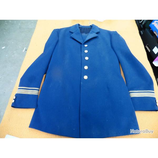 Ancienne tenue de c�r�monie d'officier d'artillerie - Commandant d'artillerie -Vareuse et pantalon