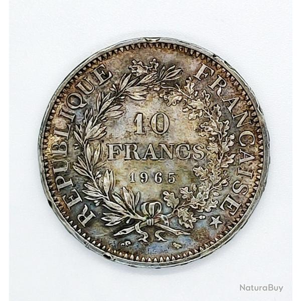 Pi�ce 10 francs 1965