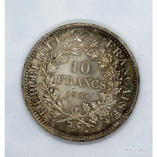 pi�ces de 10 francs 1966