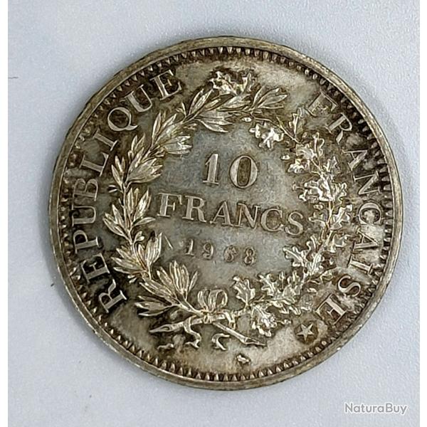 pi�ces de 10 francs 1968