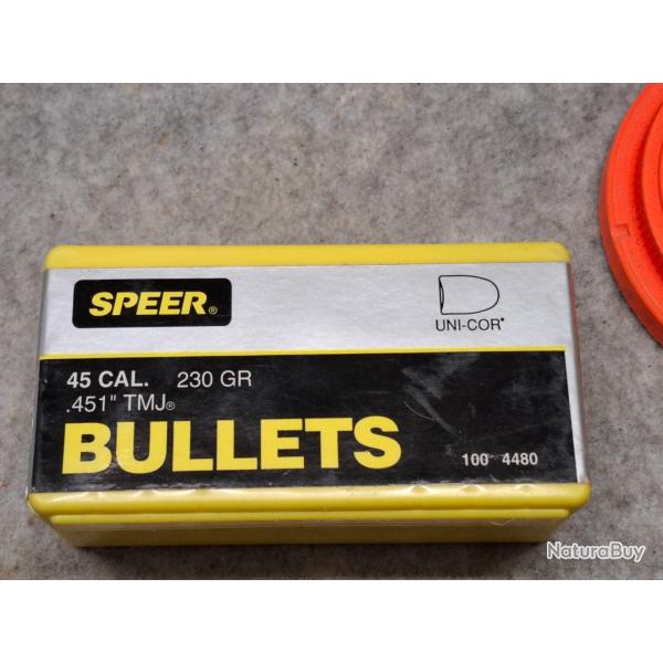 OGIVES Speer - Cal 45 - 230 GR