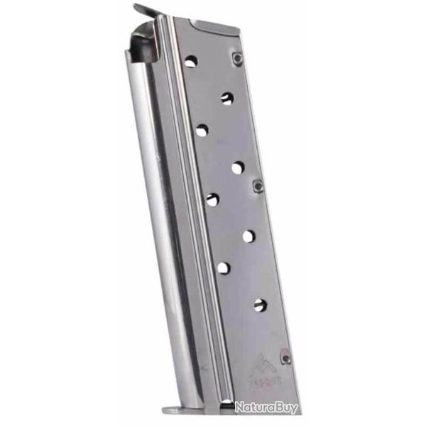 CHARGEUR ACIER NICKEL� MECGAR 9 COUPS CAL.9x19 POUR 1911 - CATEGORIE B