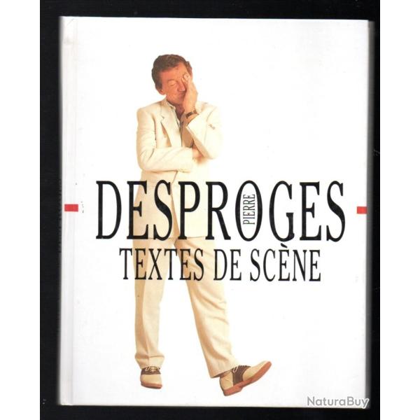 textes de scne de pierre desproges