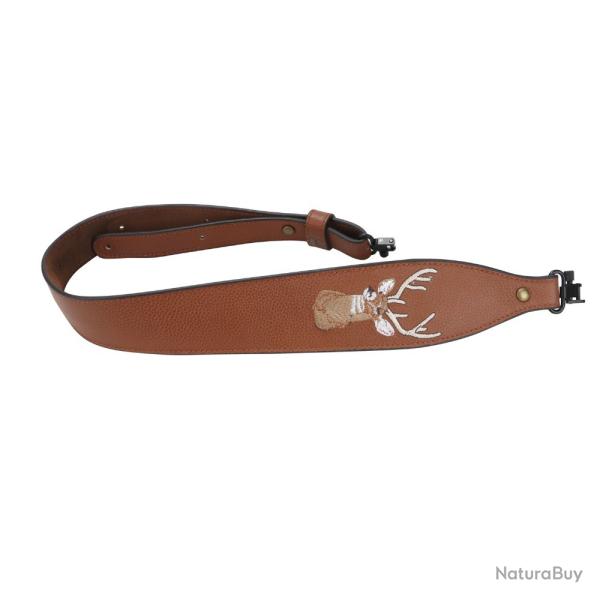 Tourbon-Sangle de Transport en Cuir group pour Fusil Rglable de 67  94cm -LIVRAISON GRATUITE