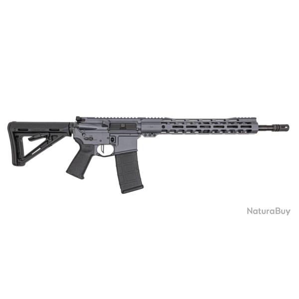 Carabine PSA Custom 16" M4 5.56 NATO 13.5" W/3.5lb Flatbow PSA Custom FCG - Grey