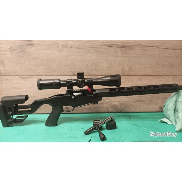 Ruger precision Rimfire 22 Lr avec lunette vector optics taurus 4/16/44