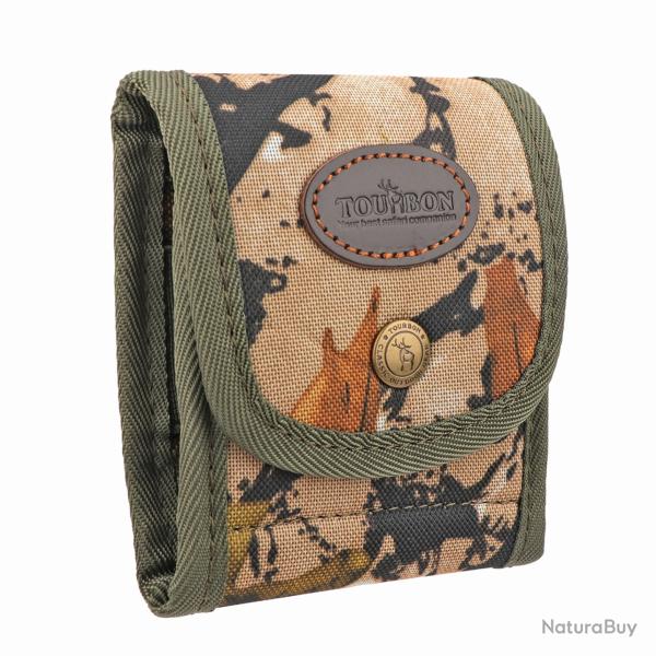 Tourbon - support de cartouches camouflage pour fusil de chasse