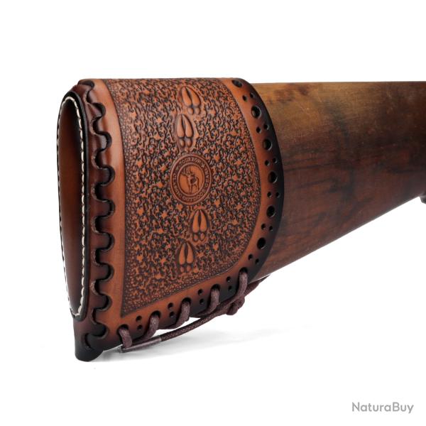 Tourbon-housse de crosse de fusil  enfiler marron rglable- LIVRAISON GRATUITE !!!