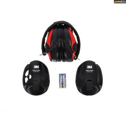 PELTOR 3M SPORTTAC NOIR ROUGE