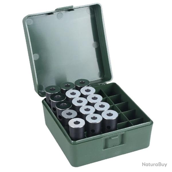 Boite cartouche calibre 12 16 et 20 pour 25 munitions - Vert