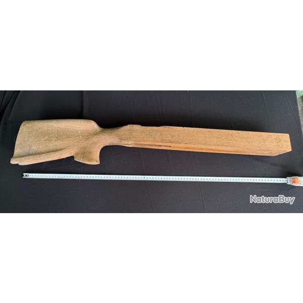 Crosse de Bench rest brut en noyer  pour bo�tier Mauser 98