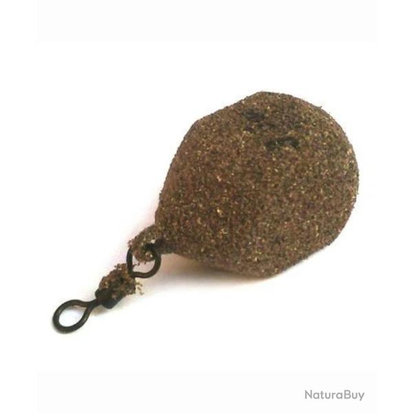 KORDA PLOMBS TEXTURED SQUARE PEAR SWIVEL KORDA 56gr