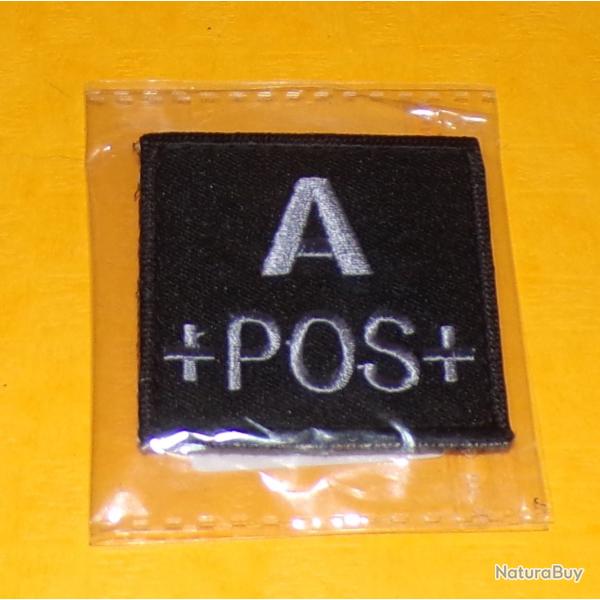 TISSU AVEC VELCRO DU GROUPE SANGUIN A POSITIF ( autres rh�sus disponible , me demander ) DIMENSION 5