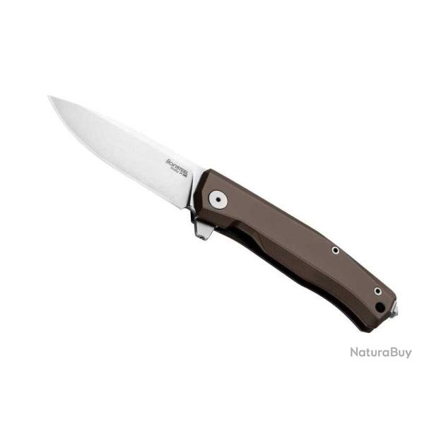 COUTEAU LIONSTEEL MYTO ALUMINIUM MARRON