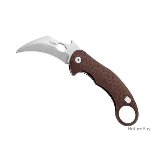 COUTEAU LIONSTEEL KARAMBIT L.E.ONE MARRON