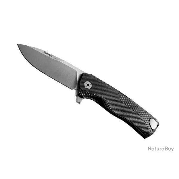 COUTEAU LIONSTEEL ROK ALUMINIUM NOIR