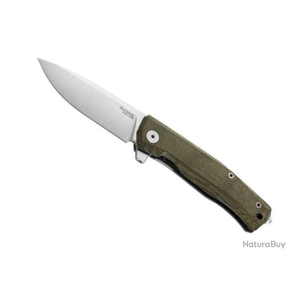 COUTEAU LIONSTEEL MYTO MICARTA VERT/TITANIUM GRIS
