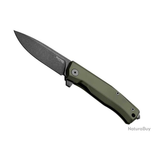 COUTEAU LIONSTEEL MYTO ALUMINIUM VERT BLACKWASH