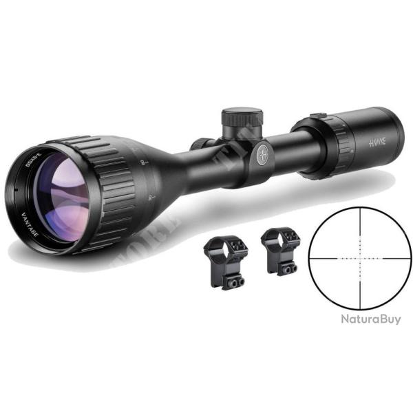 HAWKE - LUNETTE FASTMOUNT 3-9X50 AO MD AVEC ATTACHMENT 11MM - AIR COMPRIME'