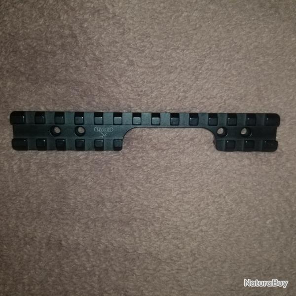 Rail Picatinny Rusand - Ansch�tz 54/64 - 0 MOA - Neuf