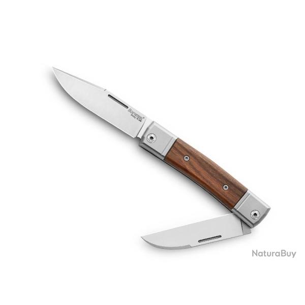COUTEAU LIONSTEEL BESTMAN 2P BOIS DE SANTOS