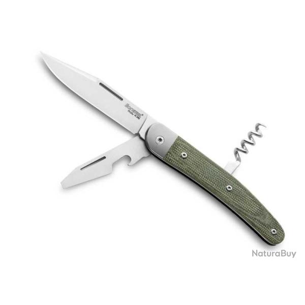 COUTEAU LIONSTEEL JACK 3P MICARTA VERT