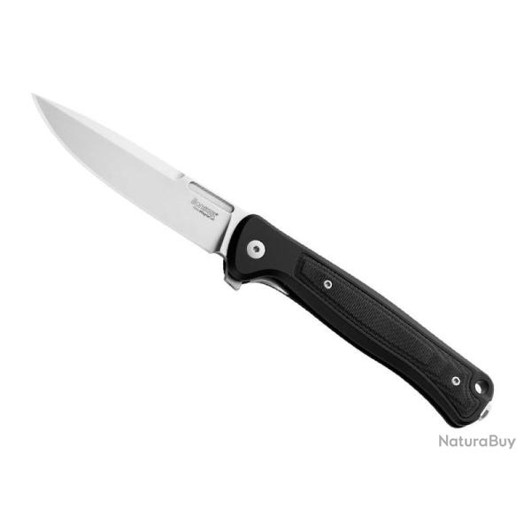 COUTEAU LIONSTEEL SKINNY ALUMINIUM/MICARTA NOIR